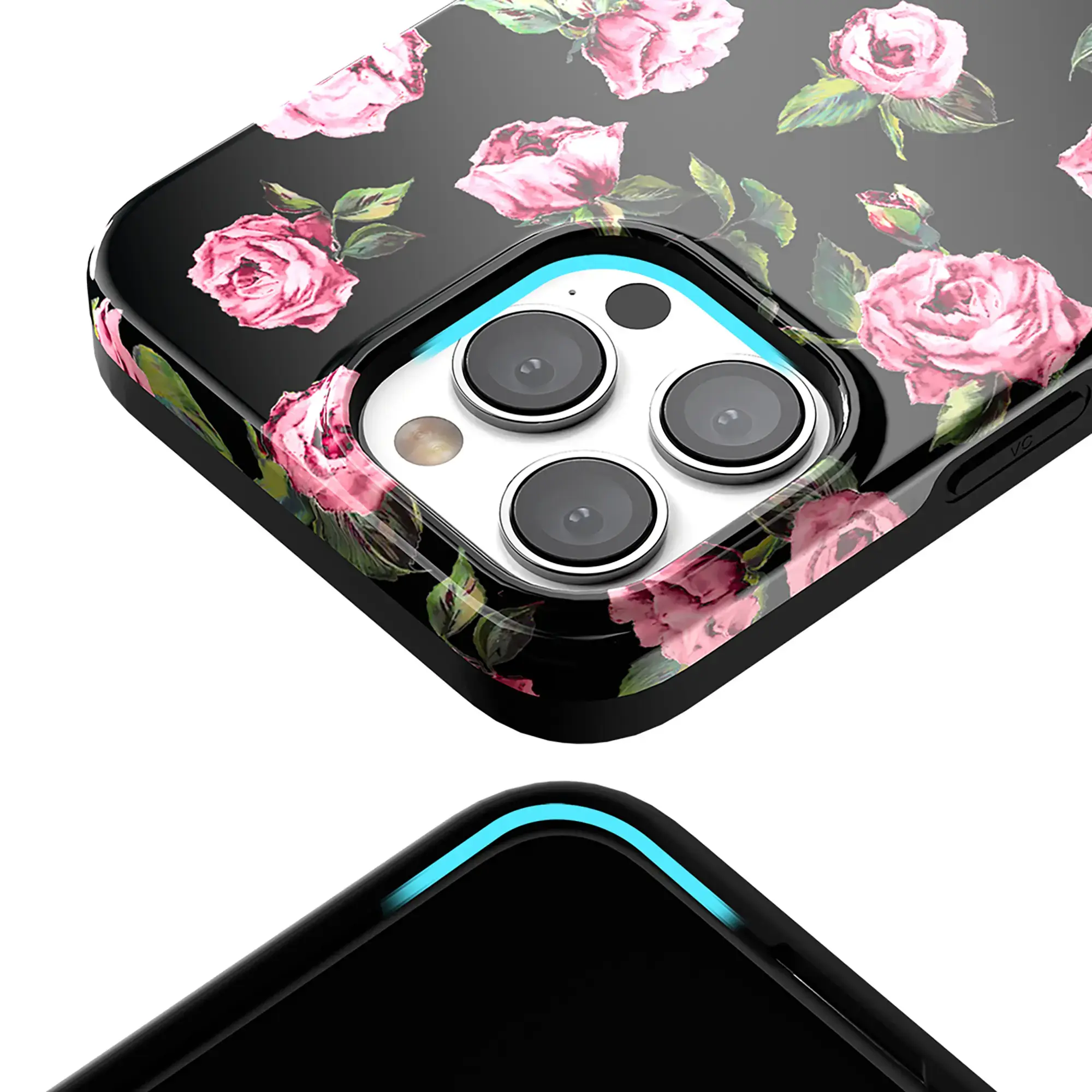 Velvet Caviar - Magsafe Case for Apple iPhone 16 Pro Max - Pink Rose Floral