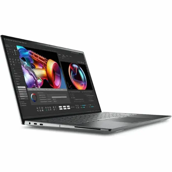 Dell - Precision 5000 14" Laptop - Intel Core Ultra 7 with 32GB Memory - 1 TB SSD - Aluminum Titan Gray, Gray-Gray