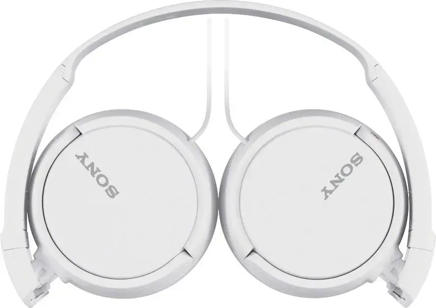 Sony - ZX Series Wired On-Ear Headphones - White