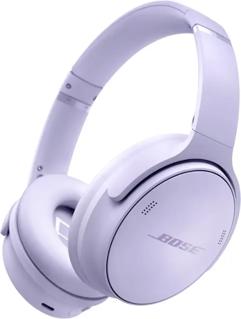 Bose - QuietComfort Wireless Noise Cancelling Over-the-Ear Headphones - Chilled Lilac-Chilled Lilac