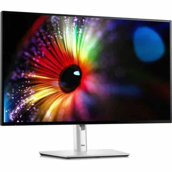 Dell - Ultra Sharp 27" IPS LED 120Hz Monitor (USB, HDMI) - Platinum Silver