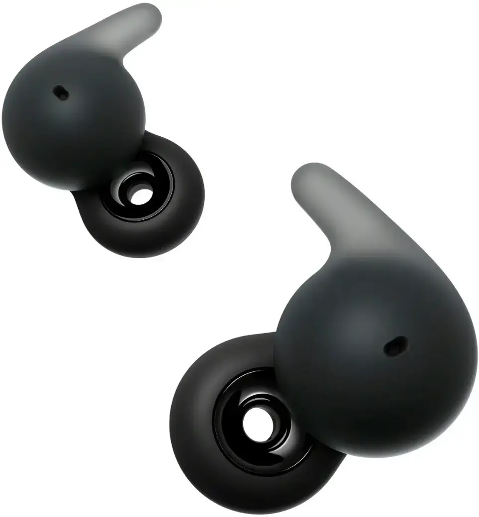 Sony - LinkBuds Open True Wireless Earbuds - Black-Black