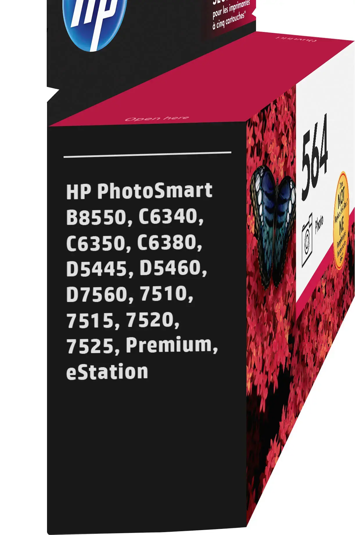 HP - 564 Standard Capacity Ink Cartridge - Photo Black