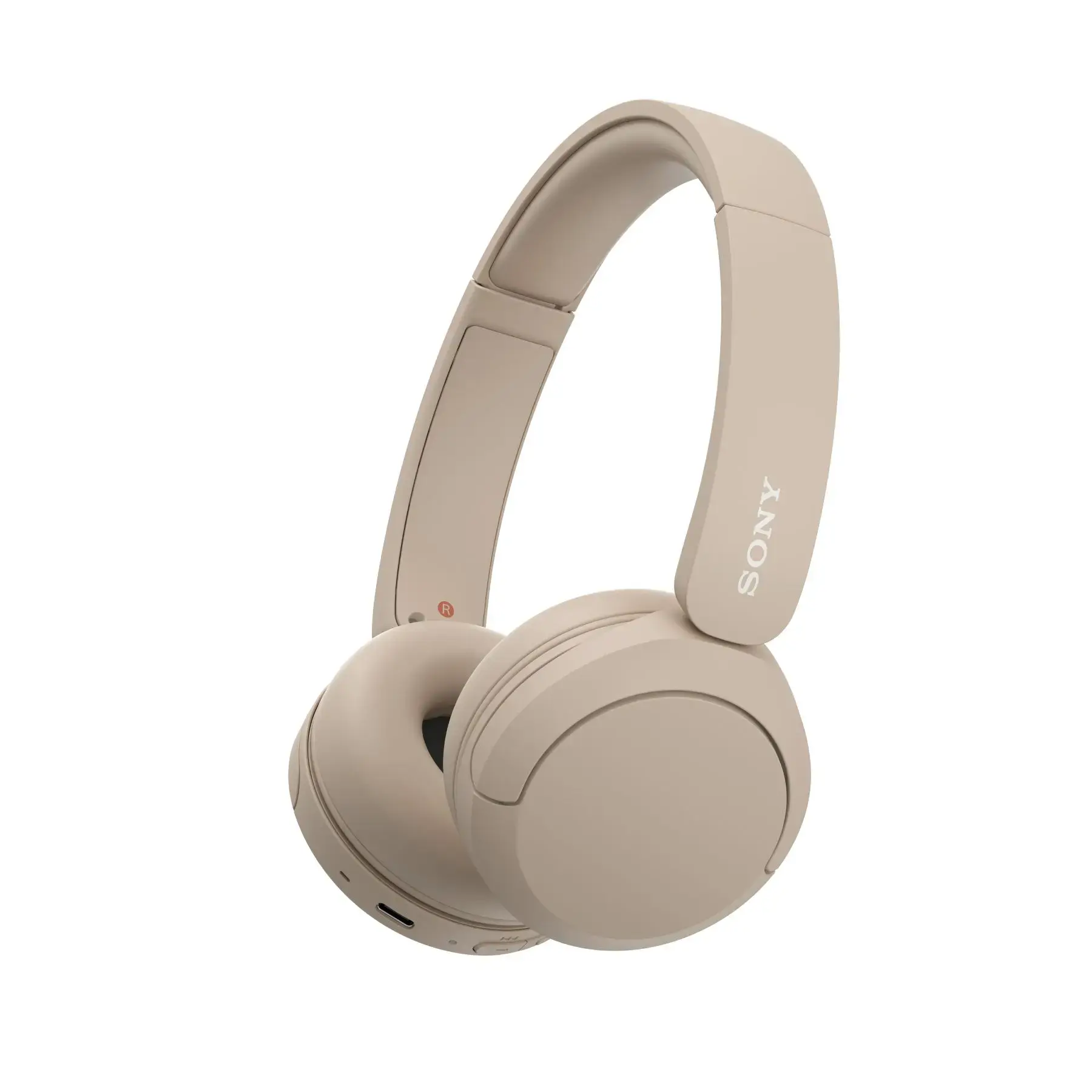 Sony - WH-CH520 Wireless Headphone with Microphone - Cappuccino-Cappuccino