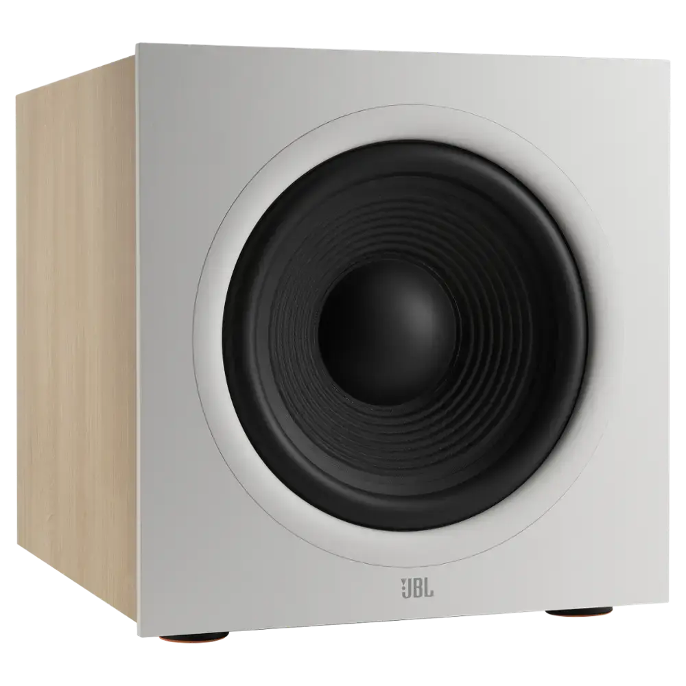 JBL - Stage 220P 12-Inch Powered Subwoofer - Latte