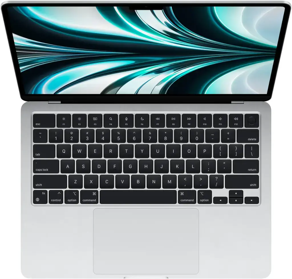 Apple - MacBook Air 13-inch Apple M2 chip Built for Apple Intelligence - 16GB Memory - 256GB SSD - Silver