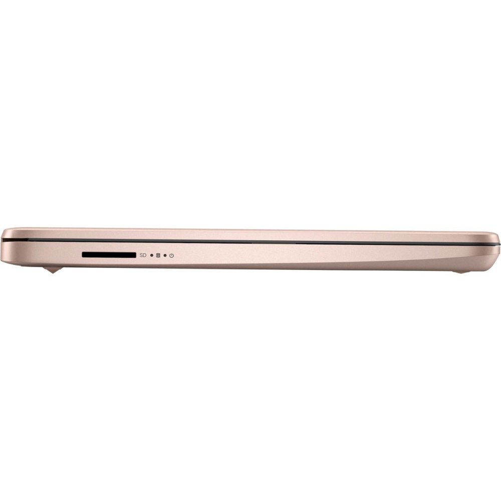 HP - 14-dq0000 14" LCD 1366 x 768 (HD) Touch Screen Laptop - Intel Celeron with 4GB Memory - 64 GB eMMC - Pale Rose Gold, Gold