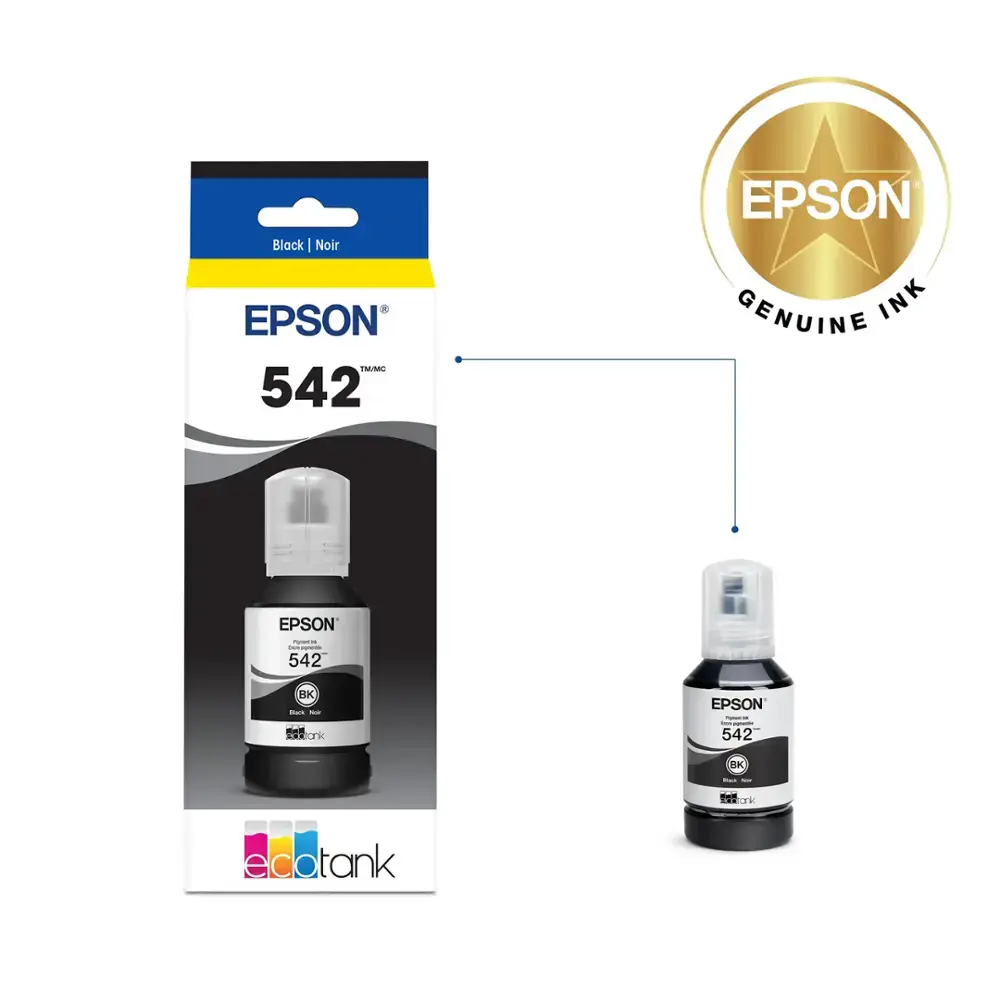 Epson - 542 XL High-Yield Ink Cartridge - Black