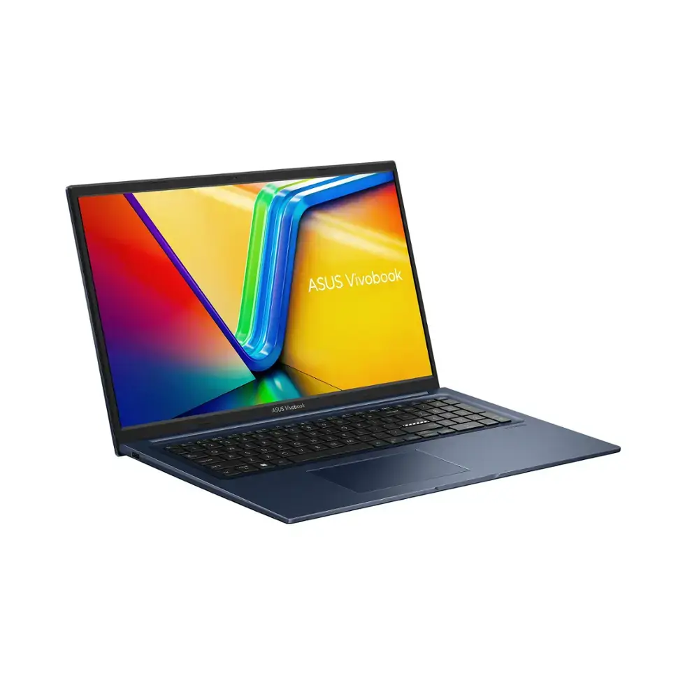 ASUS - Vivobook 17" FHD Laptop - Intel Core i3-1215U with 8GB Memory - 512GB SSD - Quiet Blue