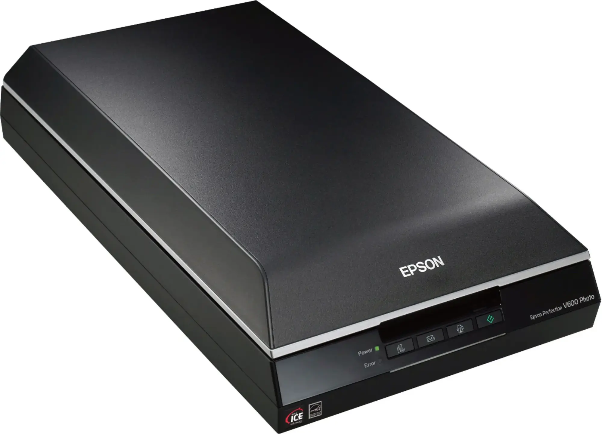 Epson - Perfection V600 Photo Scanner - Black