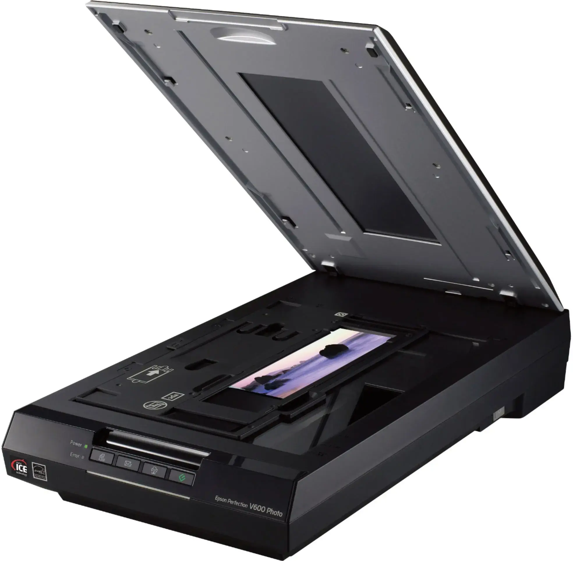 Epson - Perfection V600 Photo Scanner - Black-Black