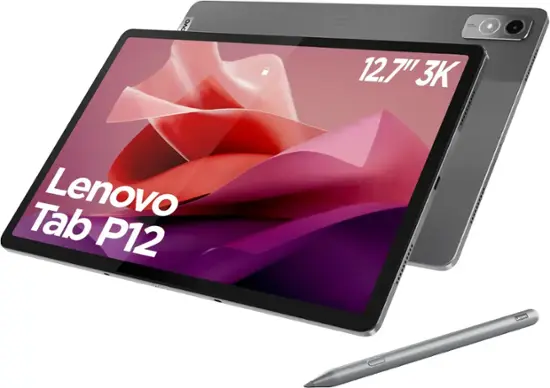 Lenovo - Tab Plus - 11.5" Tablet - 256GB with Sleeve - Luna Grey