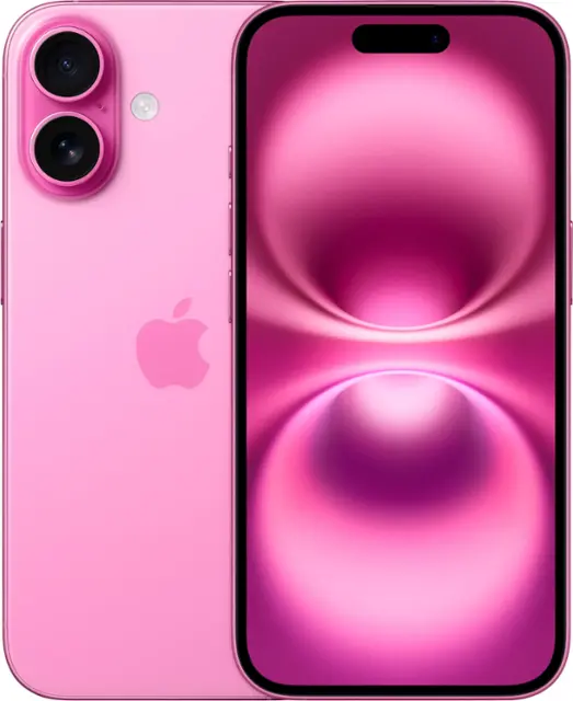 Apple - iPhone 16 Plus 512GB - Apple Intelligence - Pink (AT&T)