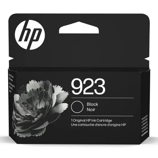 HP - 923 Standard Capacity Ink Cartridge - Black-Black