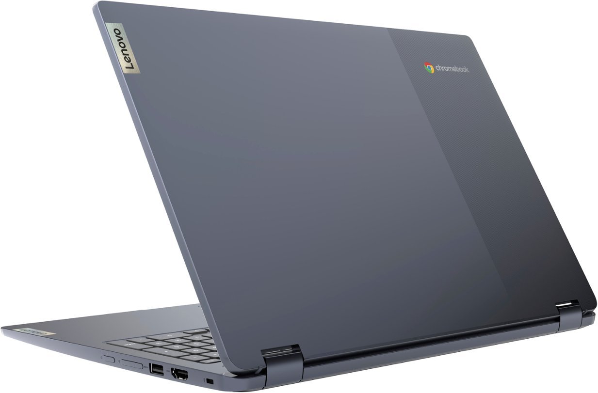Lenovo - Flex 3 15.6" FHD Touch-Screen Chromebook Laptop - Pentium Silver N6000 with 8GB Memory - 64GB eMMC - Abyss Blue-Intel Pentium-8 GB Memory-64 GB-Abyss Blue