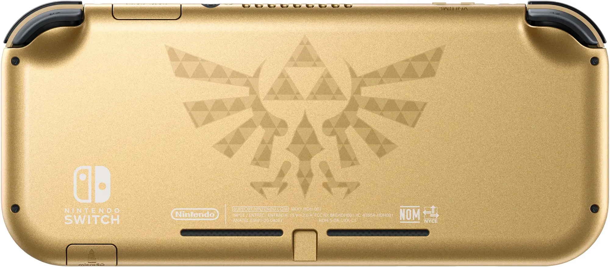 Nintendo Switch Lite: Hyrule Edition with Bonus Nintendo Switch Online + Expansion Pack - Multi