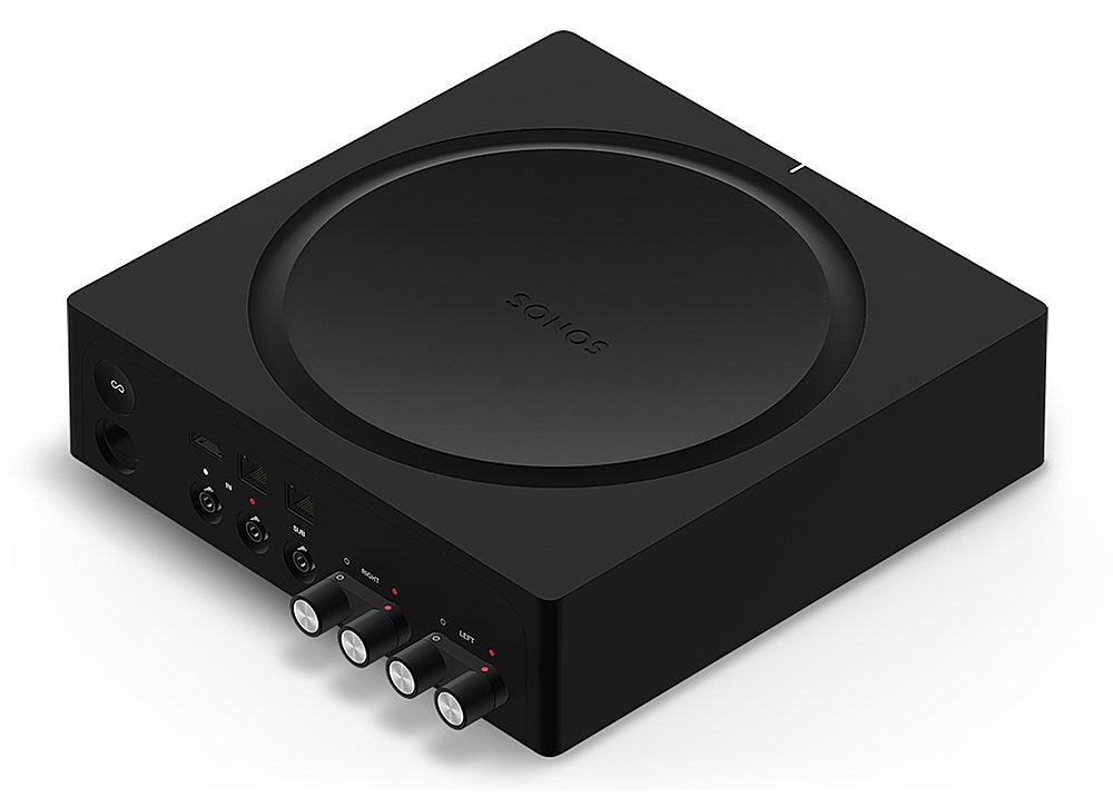 Sonos - Amp 250W 2.1-Ch Amplifier - Black-Black