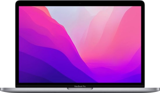 MacBook Pro 13.3" Laptop - Apple M2 chip - 16GB Memory - 512GB SSD (Latest Model) - Space Gray-50-Apple M2-16 GB Memory-1TB SSD-Space Gray