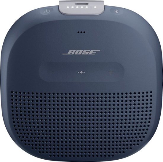 Bose - SoundLink Micro Portable Bluetooth Speaker with Waterproof Design - Blue-Blue