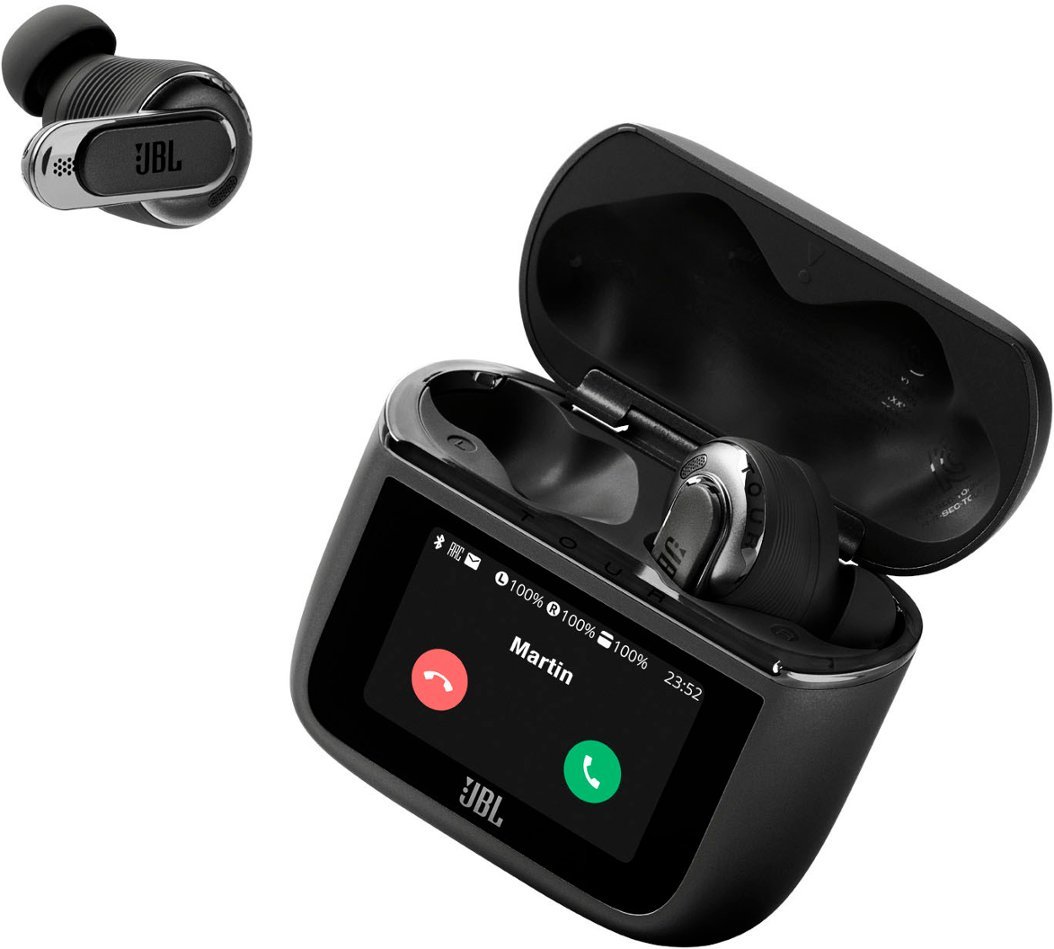 JBL - Tour Pro 3 True Wireless Noise Cancelling Earbuds - Black