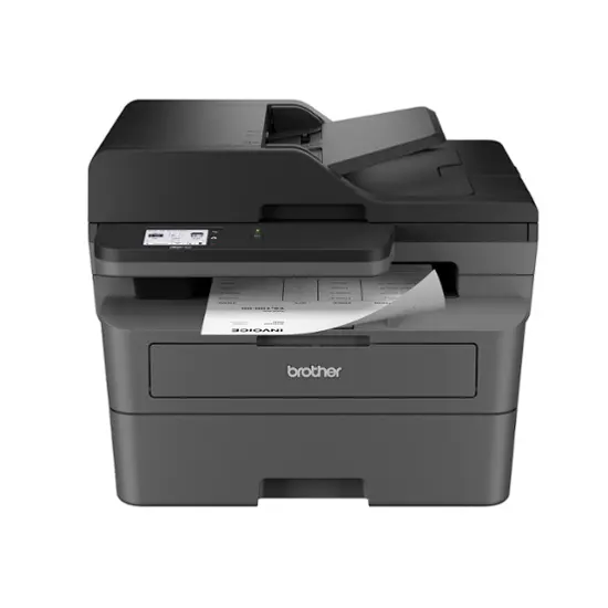 Brother - MFC-L2820DW Wireless Black-and-White Refresh Subscription Eligible All-In-One Laser Printer - Gray