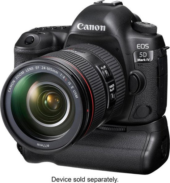 Canon - BG-E20 Battery Grip - Black-Black