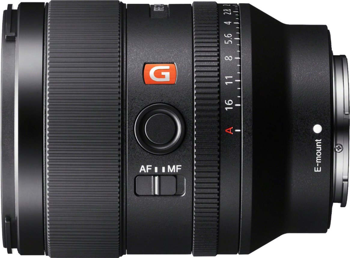 Sony - Alpha FE 35mm F1.4 GM Full Frame Large Aperture Wide Angle G Master E mount Lens - Black-Black