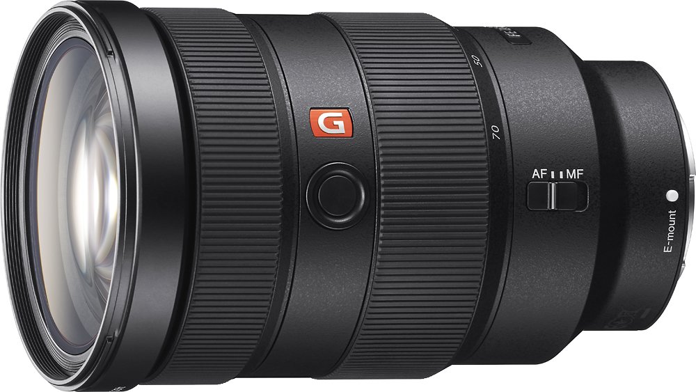 Sony - G Master FE 24-70 mm F2.8 GM Full-Frame E-Mount Standard Zoom Lens - Black-Black