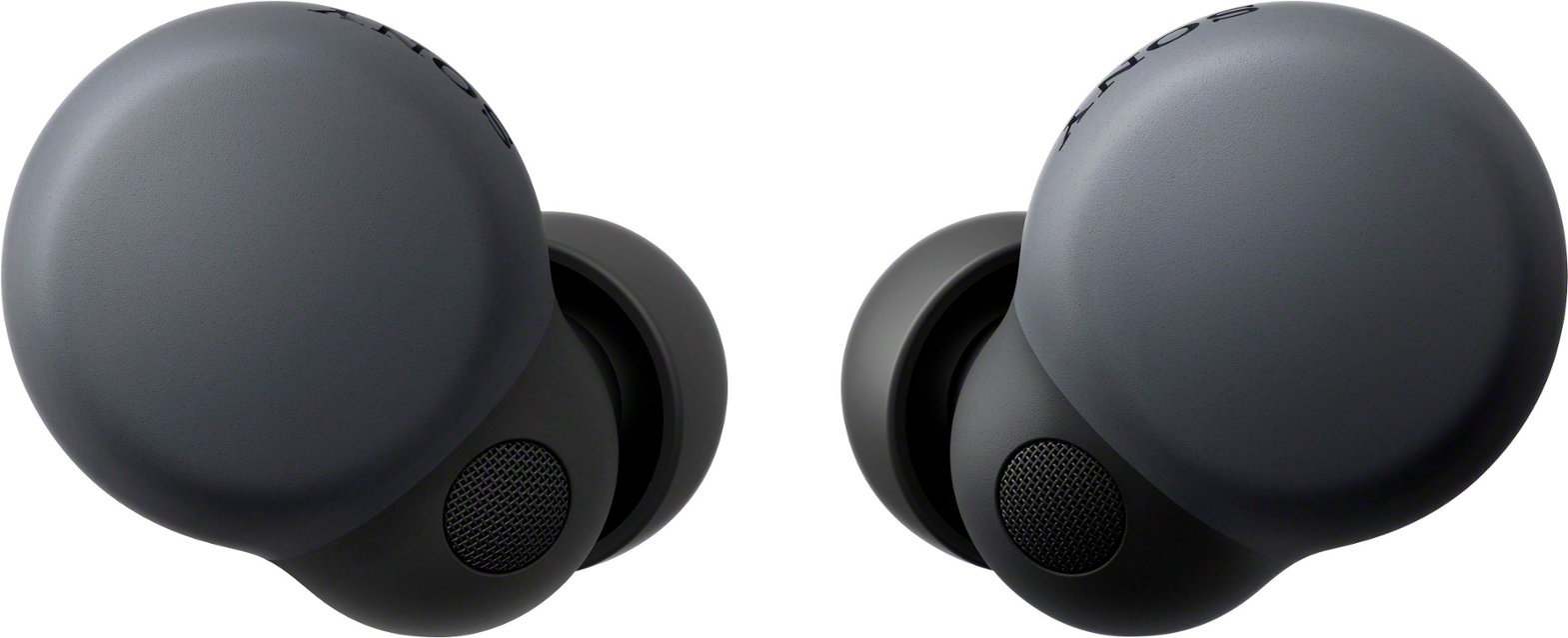 Sony - Link Buds S True Wireless Noise Canceling Earbuds - Black-Black