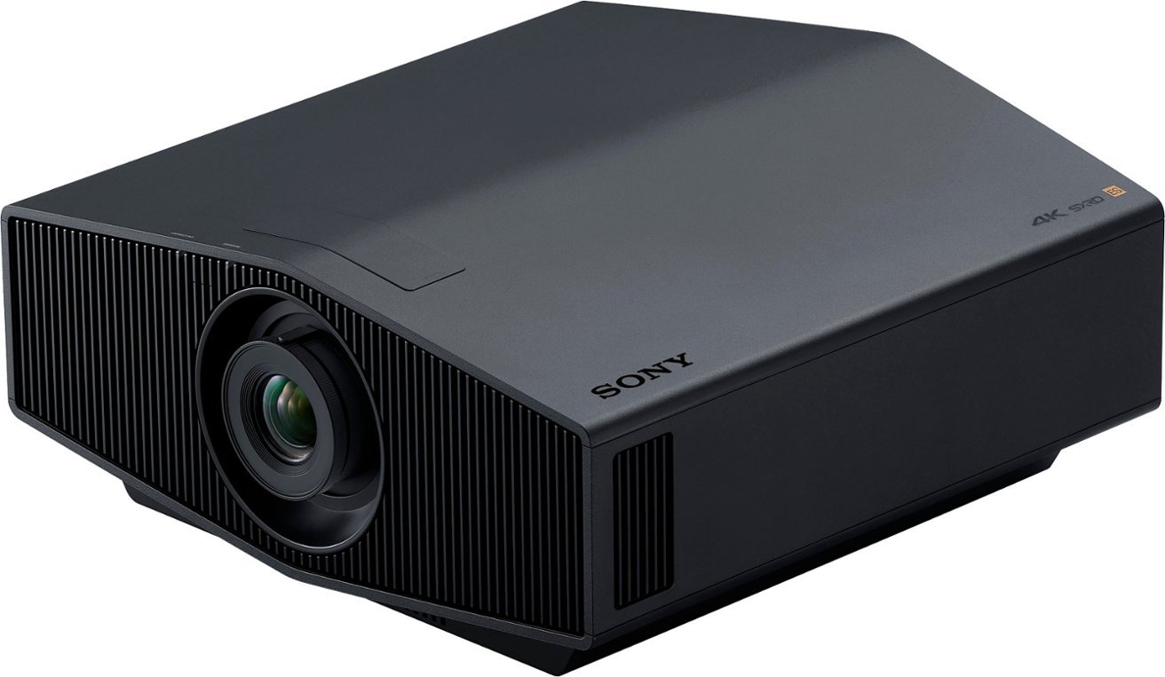 Sony - VPLXW5000ES 4K HDR Laser Home Theater Projector with Native 4K SXRD Panel - Black-Black