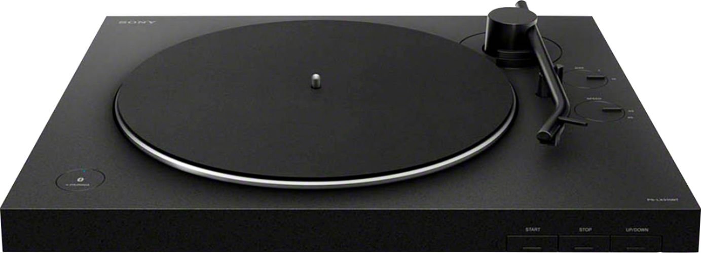 Sony - Bluetooth Stereo Turntable - Black-Black