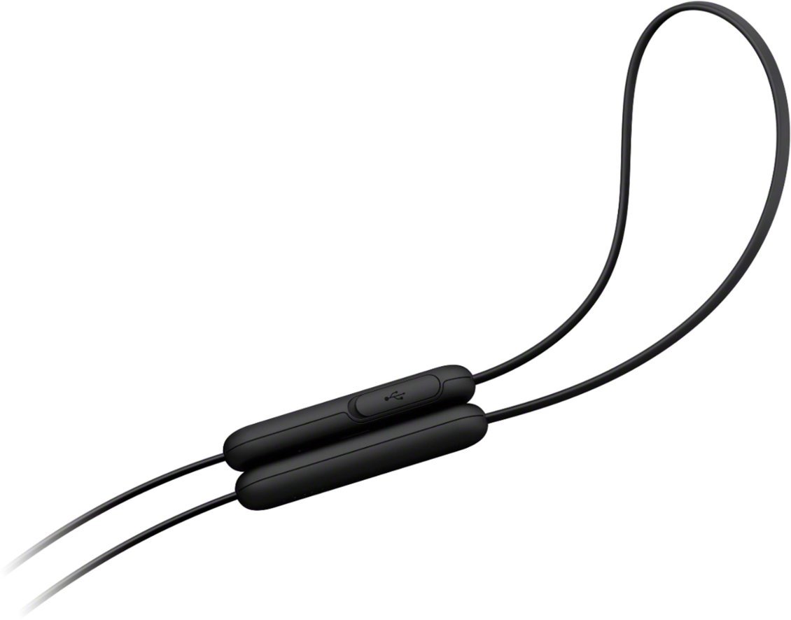 Sony - WIC310 Wireless In-Ear Headphones - Black