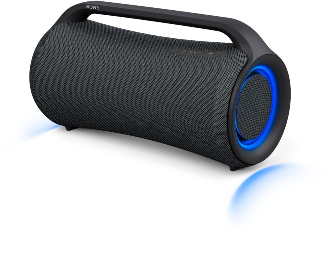 Sony - Portable Bluetooth Speaker - Black-Black