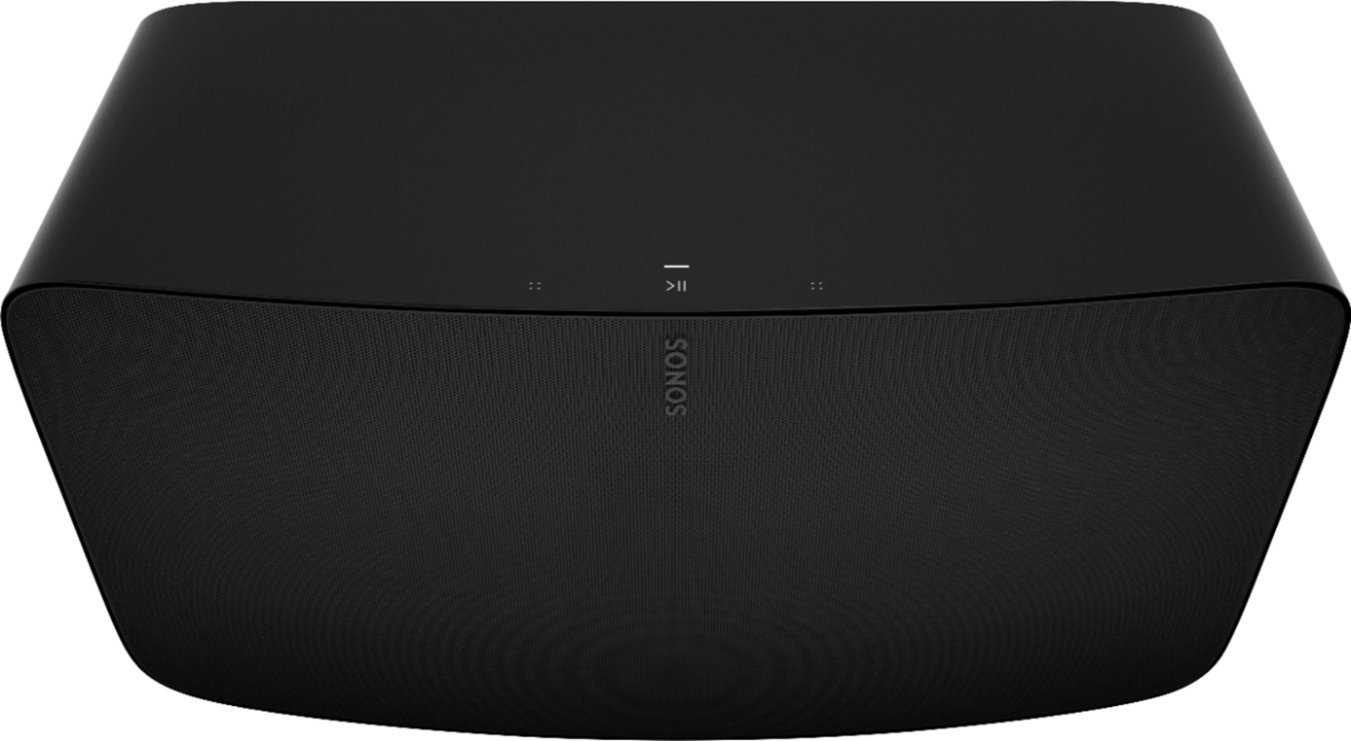 Sonos - Five Wireless Smart Speaker - Black-Black