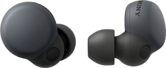 Sony - Link Buds S True Wireless Noise Canceling Earbuds - Black-Black