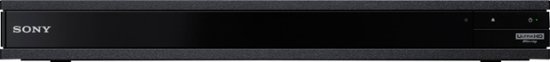 Sony - UBP-X800M2 - Streaming 4K Ultra HD Hi-Res Audio Wi-Fi Built-In Blu-Ray Player - Black-Black