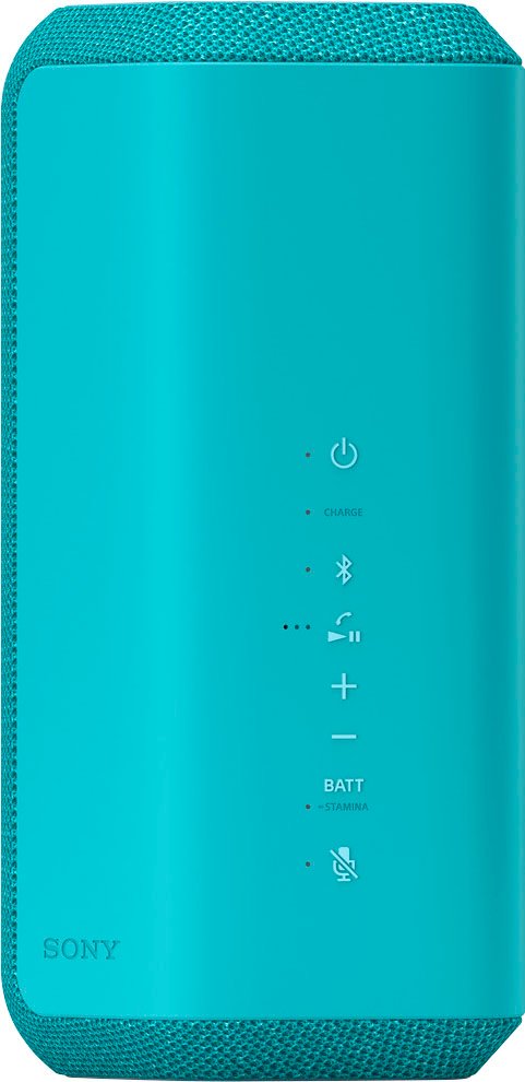 Sony - XE300 Portable Waterproof and Dustproof Bluetooth Speaker - Blue-Blue