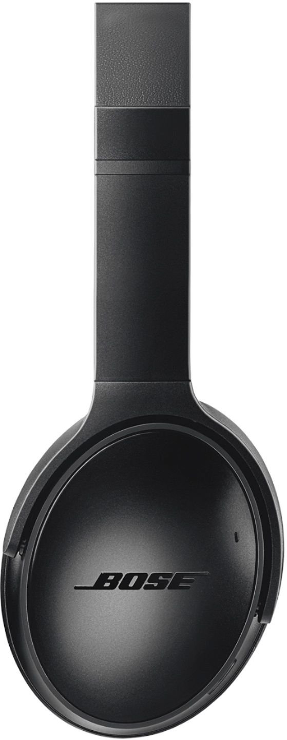 Bose - QuietComfort 35 II Wireless Noise Cancelling Over-the-Ear Headphones - Black-Black