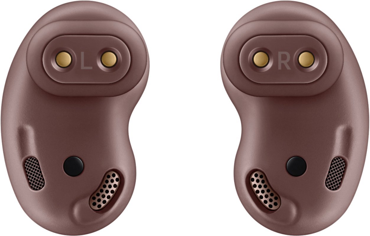 Samsung - Galaxy Buds Live True Wireless Earbud Headphones - Bronze-Bronze