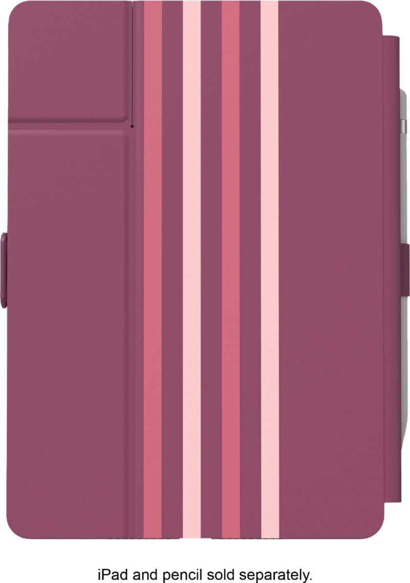 Speck - Balance Folio Case for Apple iPad 10.2" (7th, 8th, & 9th Gen 2021) - Crimson Forest/Lush Burgundy-Crimson Forest/Lush Burgundy