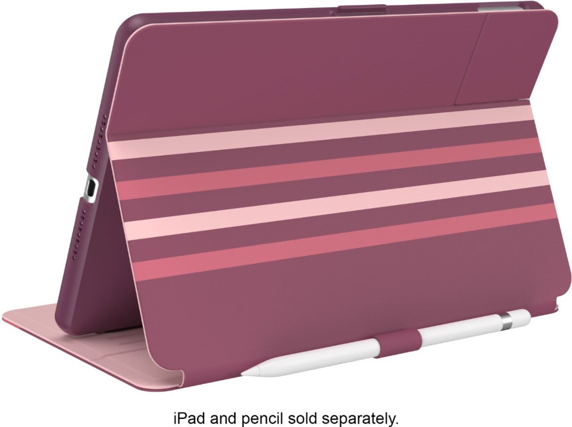 Speck - Balance Folio Case for Apple iPad 10.2" (7th, 8th, & 9th Gen 2021) - Crimson Forest/Lush Burgundy-Crimson Forest/Lush Burgundy