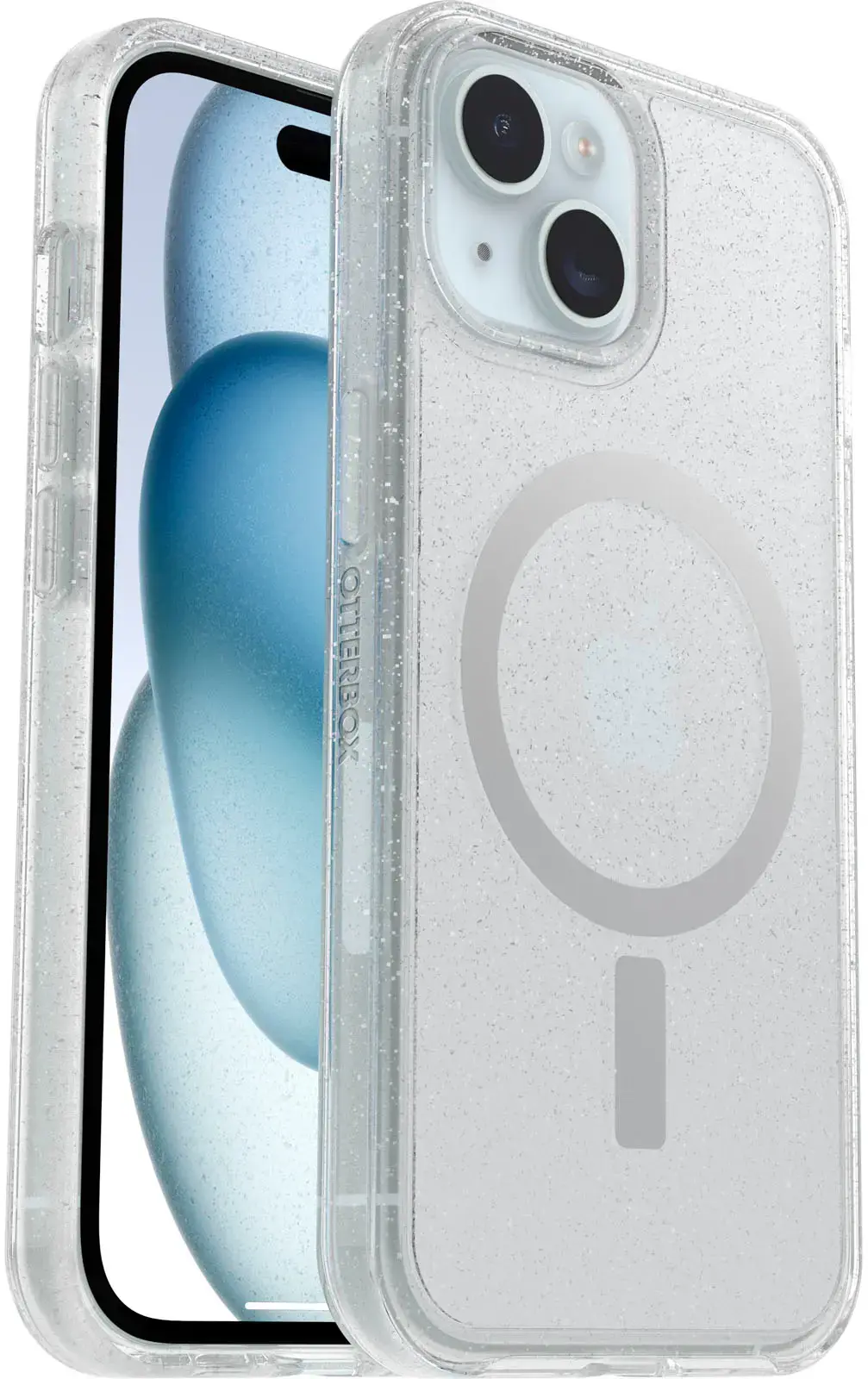 OtterBox - Symmetry Series Hard Shell for MagSafe for Apple iPhone 15, Apple iPhone 14, and Apple iPhone 13 - Stardust