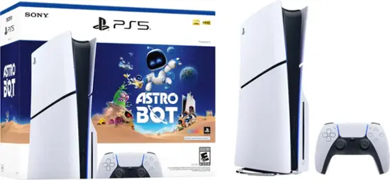 Sony - PlayStation 5 Slim Console – ASTRO BOT Bundle - White