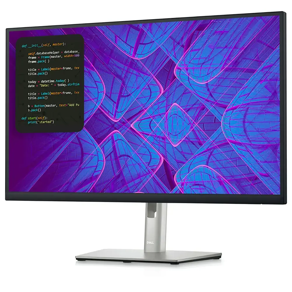 Dell - 27" LCD Monitor (DisplayPort, USB, HDMI) - Black, Silver-27 inches-Black