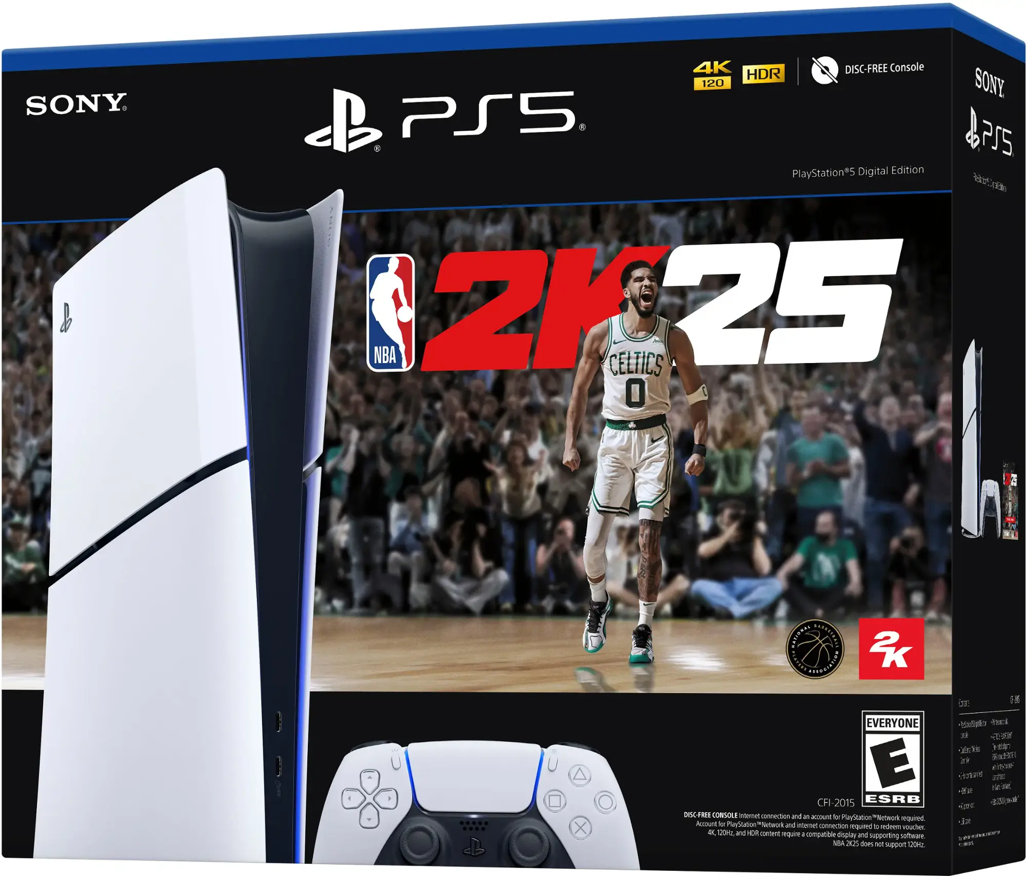 Sony - PlayStation 5 Slim Console Digital Edition – NBA 2K25 Bundle - Black