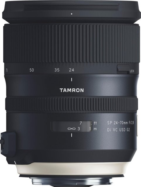 Tamron - SP 24-70mm F/2.8 Di VC USD G2 Zoom Lens for Canon DSLR cameras - black-black