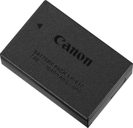 Canon - Rechargeable Lithium-Ion Battery for LP-E17-Black