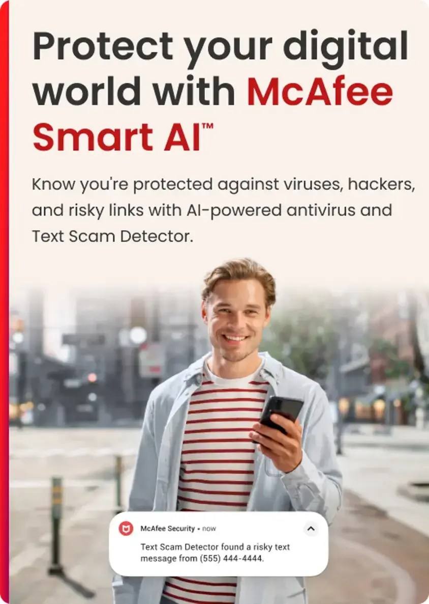 McAfee Mobile Security (1 Device) Antivirus Software (1-Year Subscription) - Android, Apple iOS [Digital]