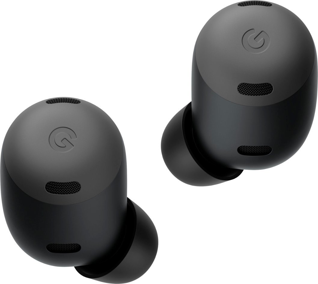 Google - Pixel Buds Pro True Wireless Noise Cancelling Earbuds - Charcoal-Charcoal