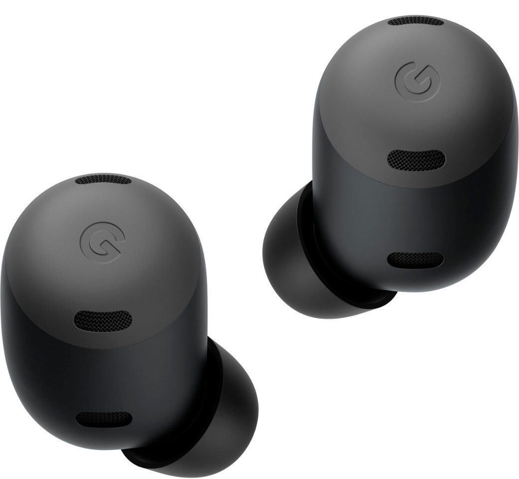 Google - Geek Squad Certified Refurbished Pixel Buds Pro True Wireless Noise Cancelling Earbuds - Charcoal-Charcoal